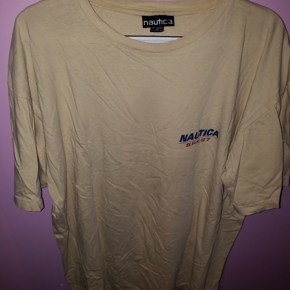 Vintage Nautica t shirt 97